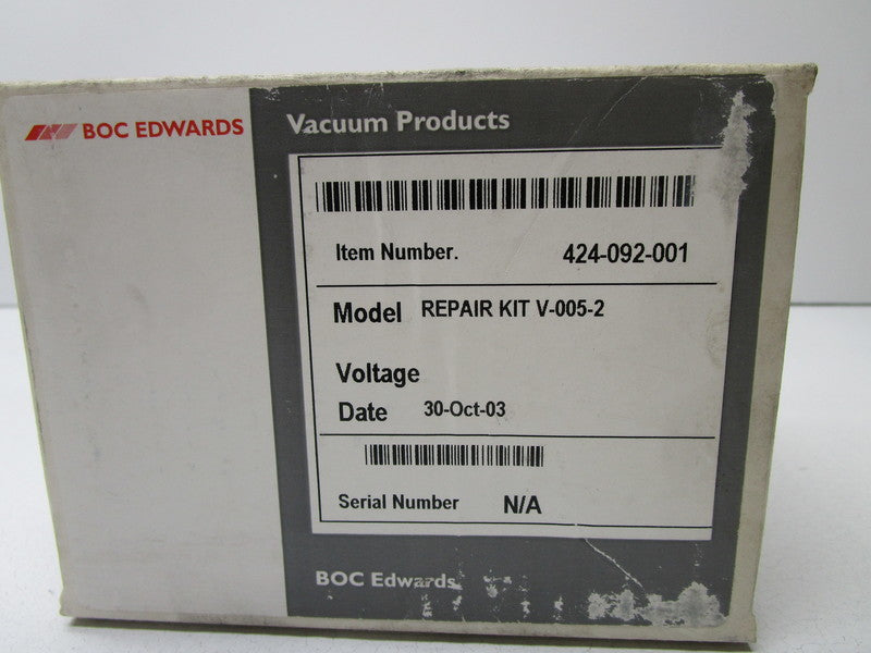 BOC EDWARDS 424-092-001 V-005-2 REPAIR KIT  NSMP