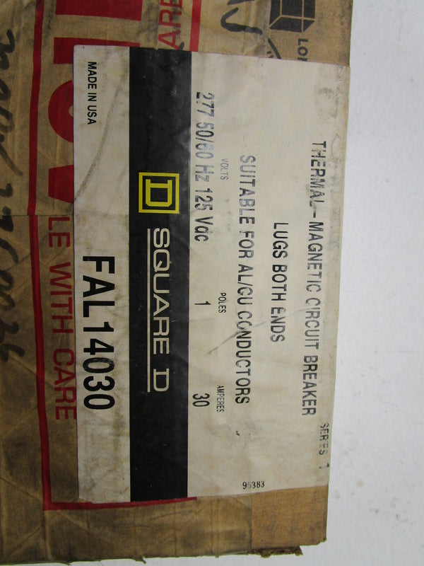 SQUARE D FAL14030 CIRCUIT BREAKER 30A * FACTORY SEALED *