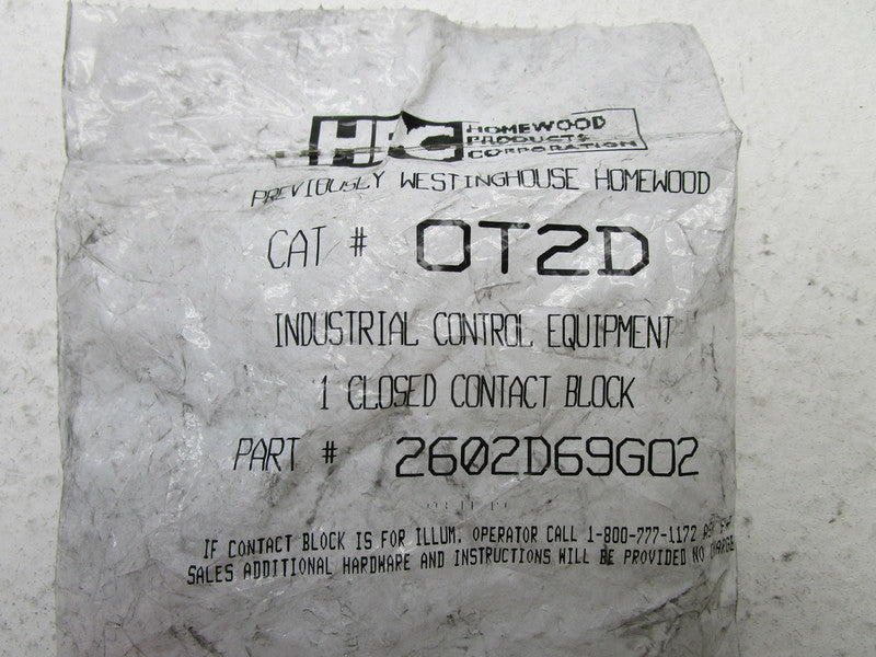 HPC 0T2D (2602D69G02)  NSMP