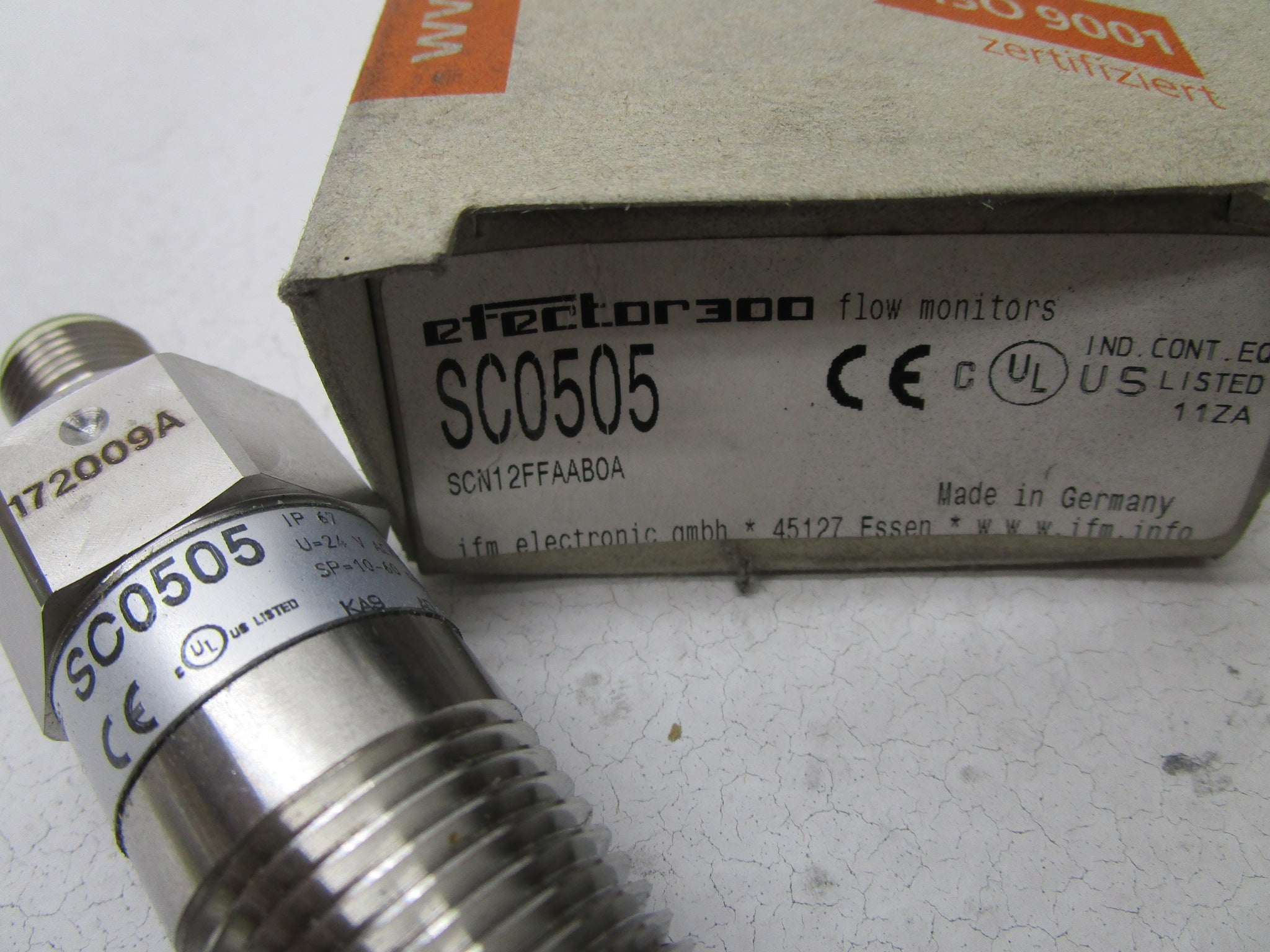 IFM EFECTOR SC0505 FLOW MONITOR * NEW IN BOX *