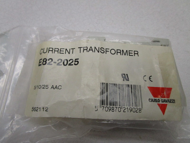 CARLO GAVAZZI E82-2025 CURRENT TRANSFORMER * NEW IN FACTORY BAG *