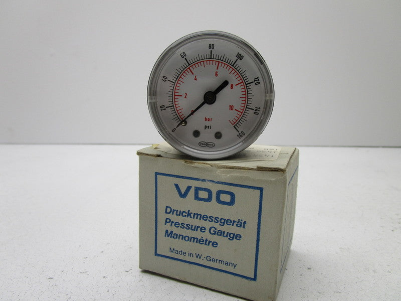 VDO 1425-369-001 PRESSURE GAUGE  0-160 PSI  NSMP