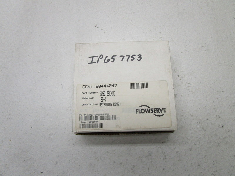 FLOWSERVE 225D109CX1C RETAINING RING  NSMP