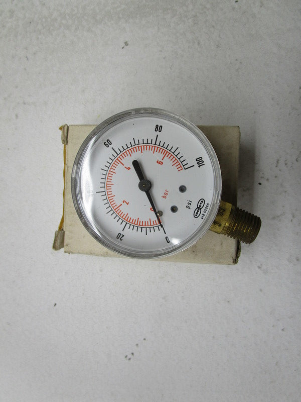 VDO 418-00998 PRESSURE GAUGE 0-100 PSI  NSMP