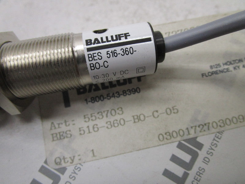 BALLUFF BES516-360-BO-C PROXIMITY SENSOR  NSMP