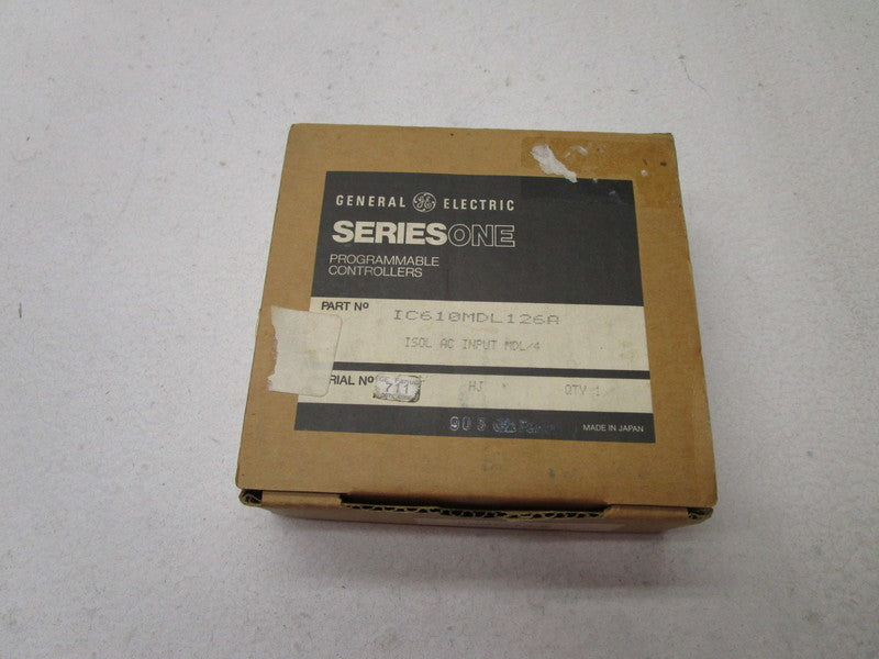 GE FANUC IC610MDL126A INPUT MODULE  NSMP