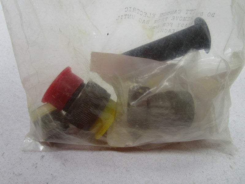 AMPHENOL MS3106F18-1S-F187 CONNECTOR KIT * NEW IN FACTORY BAG *