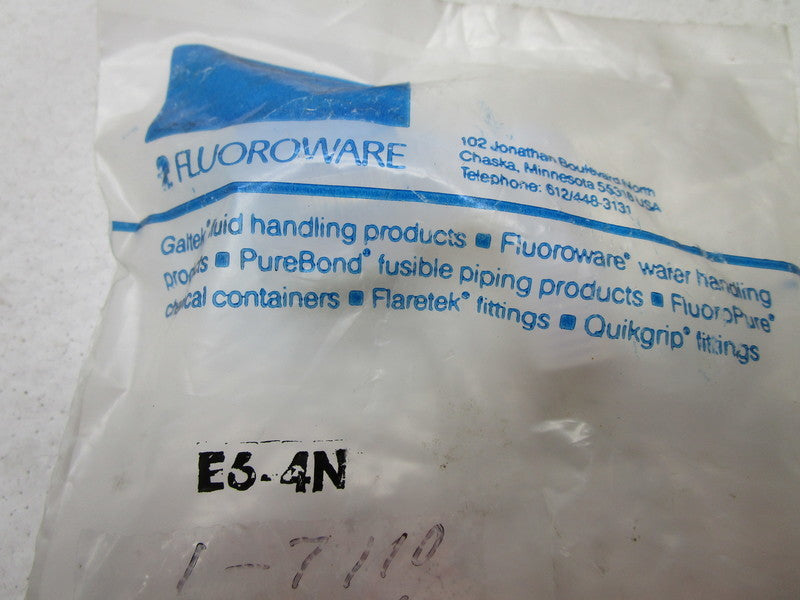 FLUOROWARE E6-4N ELBOW TUBE FITTING  NSMP