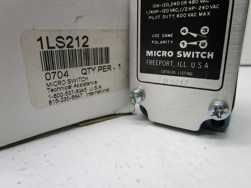 HONEYWELL 1LS212 LIMIT SWITCH  NSMP