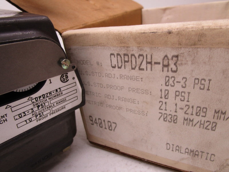 BARKSDALE CDPD2H-A3 PRESSURE SWITCH  NSMP