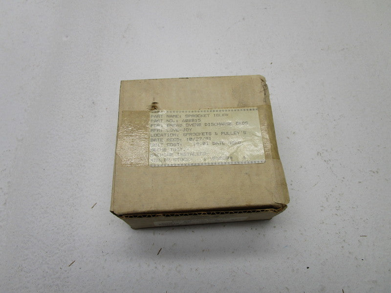 LOVEJOY 60BB15 IDLER SPROCKET  NSMP