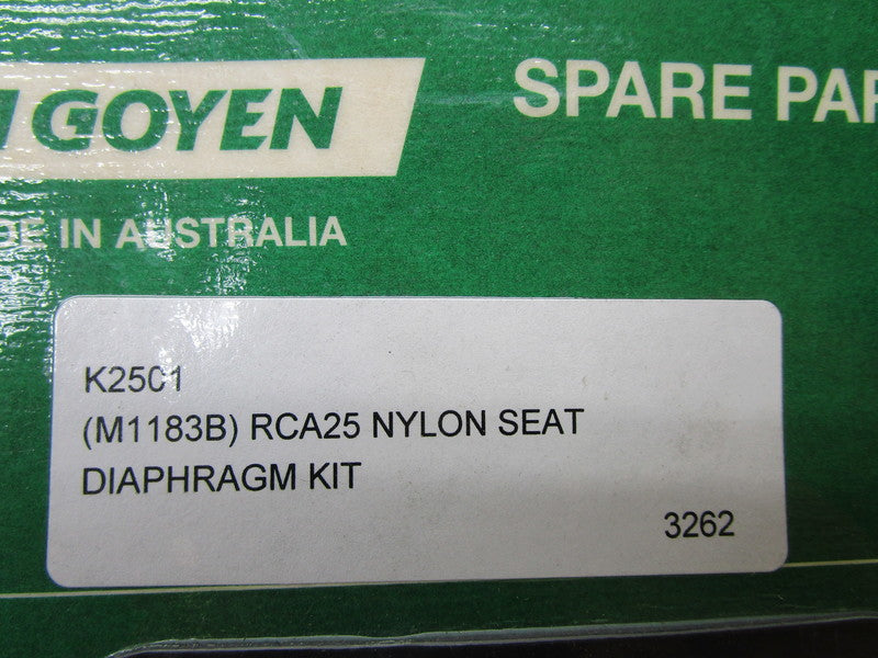 GOYEN K2501 (M1183B) * NEW IN ORIGINAL PACKAGE *