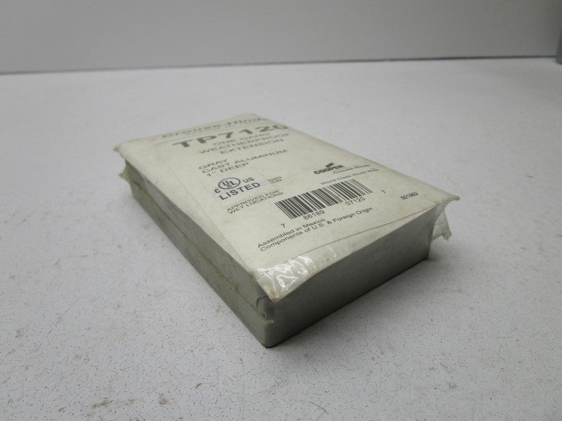 CROUSE-HINDS TP7120 WEATHERPROOF EXTENSION * NEW IN FACTORY BAG *