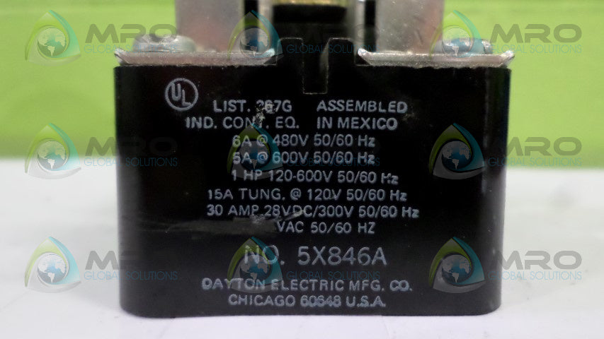 DAYTON 5X846A COIL *NEW NO BOX*