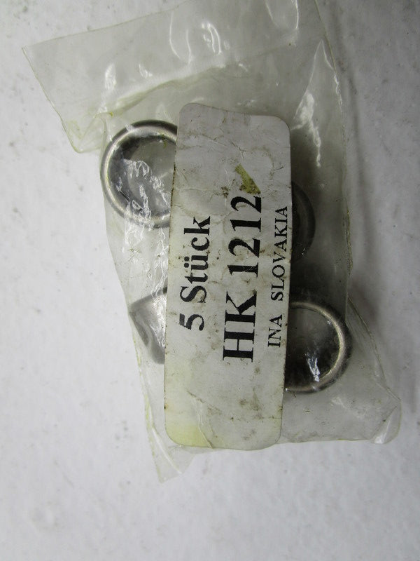 INA HK1212 BEARING (PKG OF 5) * NEW IN FACTORY BAG *