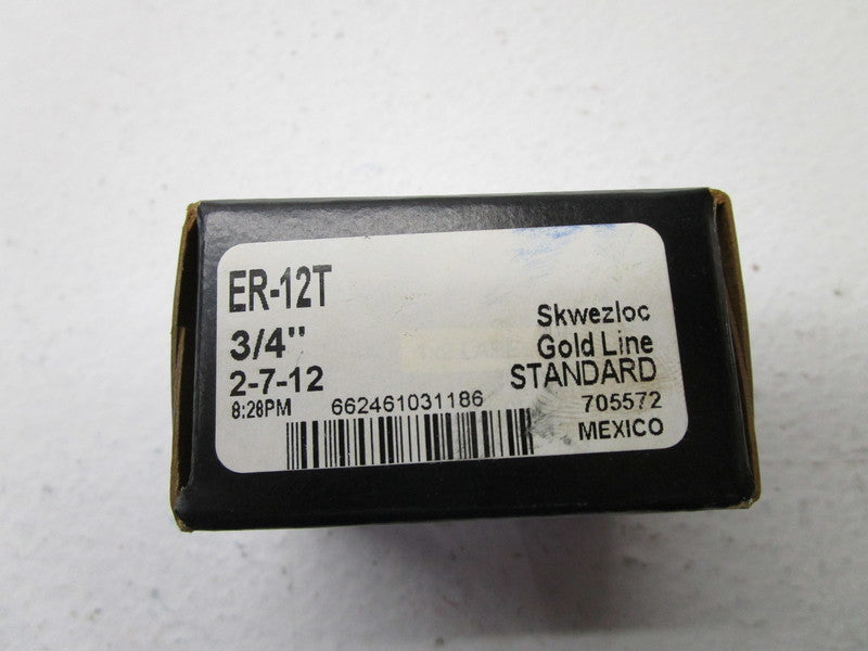 SEALMASTER ER-12T BALL BEARING INSERT * FACTORY SEALED *