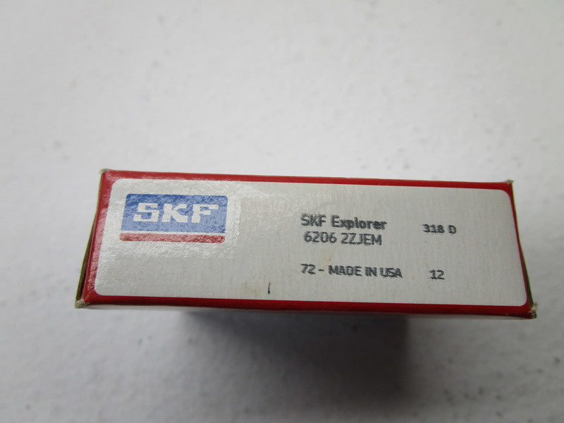SKF 6206-2ZJEM BALL BEARING * FACTORY SEALED *
