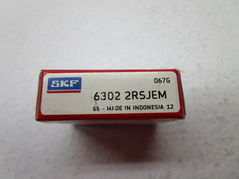 SKF 6302-2RSJEM BALL BEARING * FACTORY SEALED *