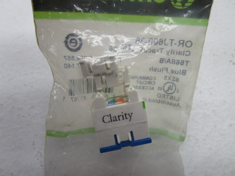 ORTRONICS OR-TJ600-36 BLUE FLUSH * NEW IN FACTORY BAG *