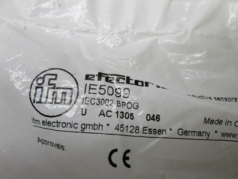IFM EFECTOR IE5099 PROXIMITY SENSOR * NEW IN FACTORY BAG *
