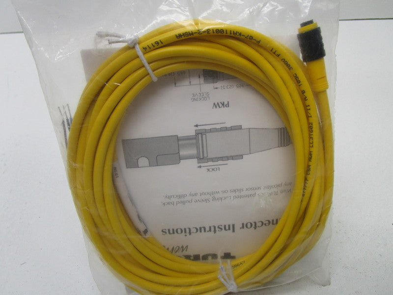 TURCK PKG3Z-5 CABLE CONNECTOR * NEW IN FACTORY BAG *