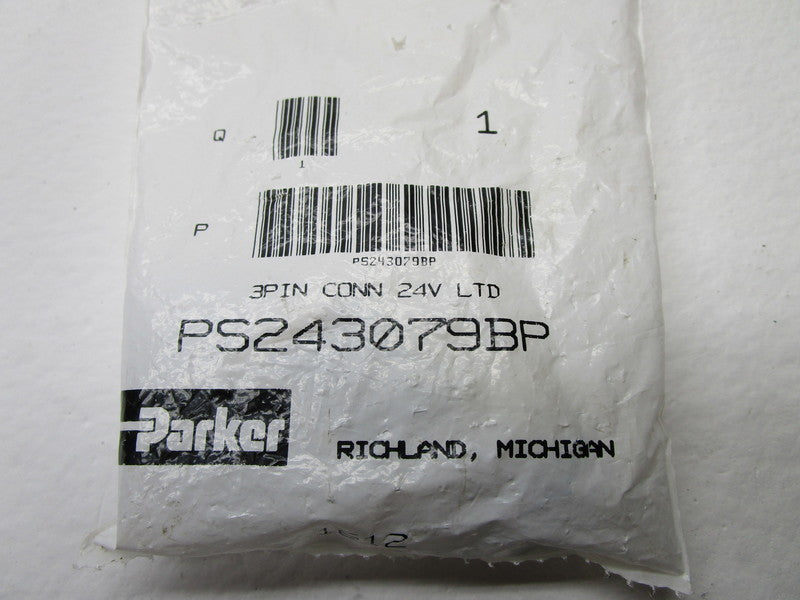PARKER PS243079BP CONNECTOR * NEW IN FACTORY BAG *