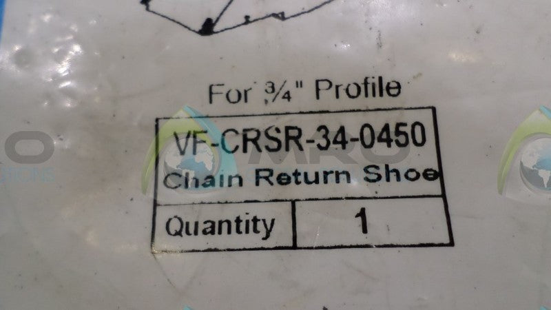 SOLUS VF-CRSR-34-0450 CHAIN RETURN SHOE *NEW IN BAG*