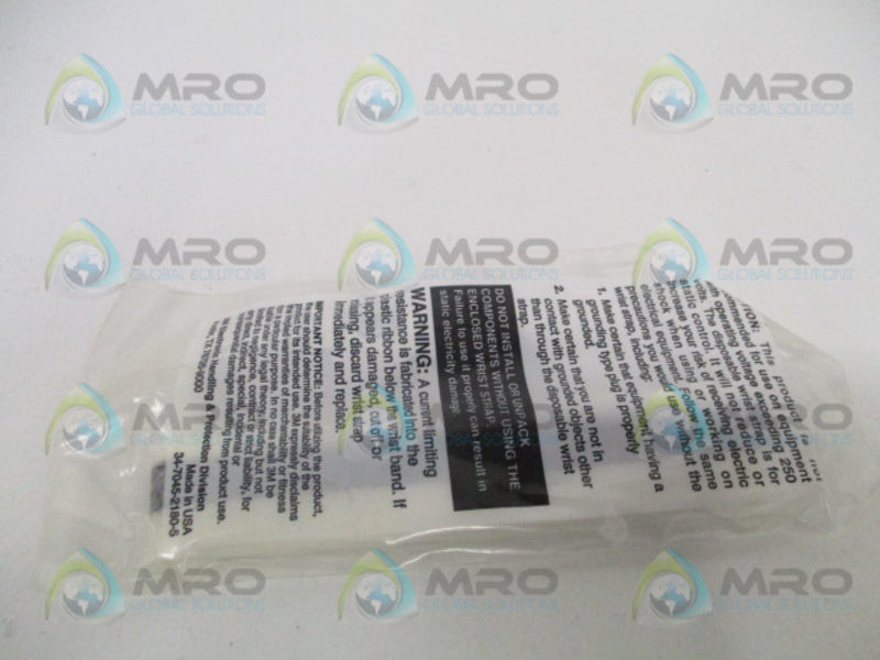3M ELECTRONICS 2209 DISPOSABLE WRIST STRAP  NSMP
