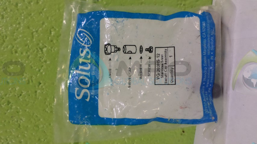 SOLUS VG-203HS-12 STAINLESS STEEL SWIVEL CAP *NEW IN BAG*