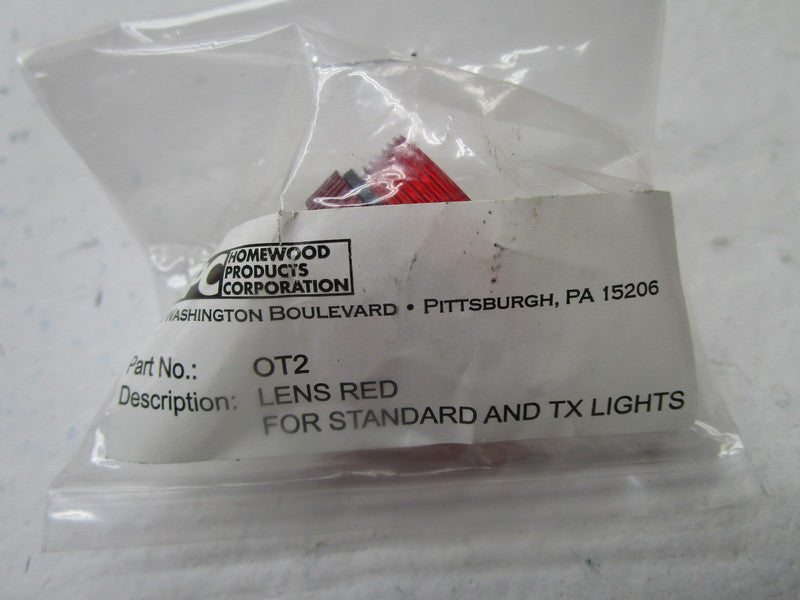HPC OT2 RED LENS * NEW IN ORIGINAL PACKAGE *