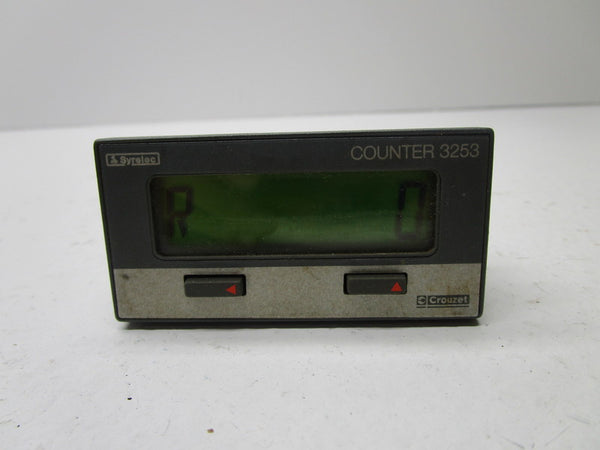 CROUZET 87614340 TYPE 3253 DIGITAL COUNTER  UNMP