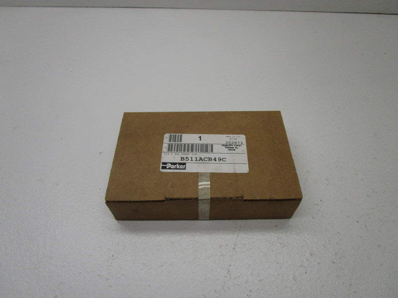 PARKER B511ACB49C SOLENOID VALVE * FACTORY SEALED *