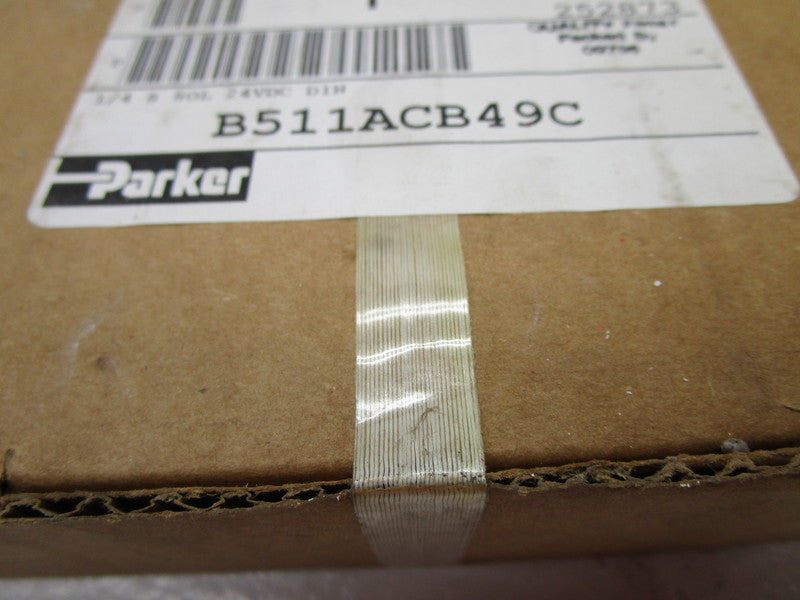 PARKER B511ACB49C SOLENOID VALVE * FACTORY SEALED *