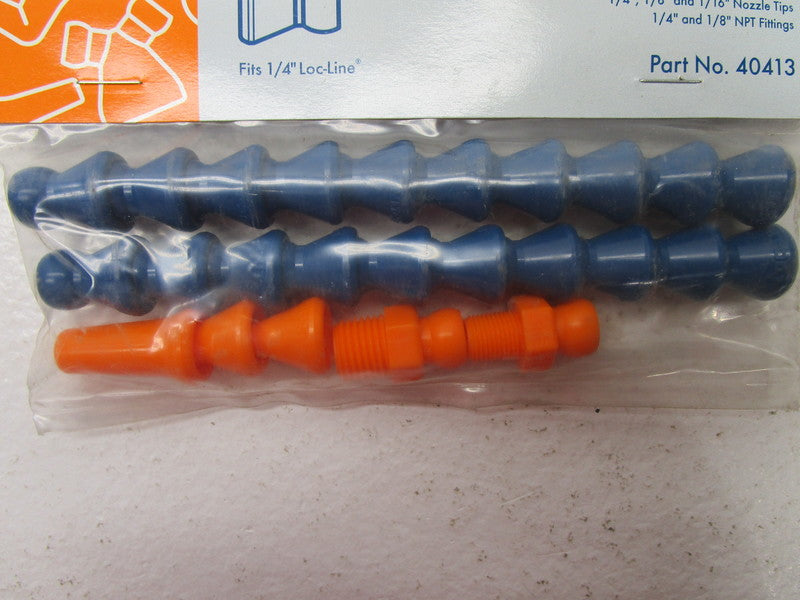 LOC-LINE 40413 ADJUSTABLE COOLANT HOSE 1/4" * NEW IN ORIGINAL PACKAGE *