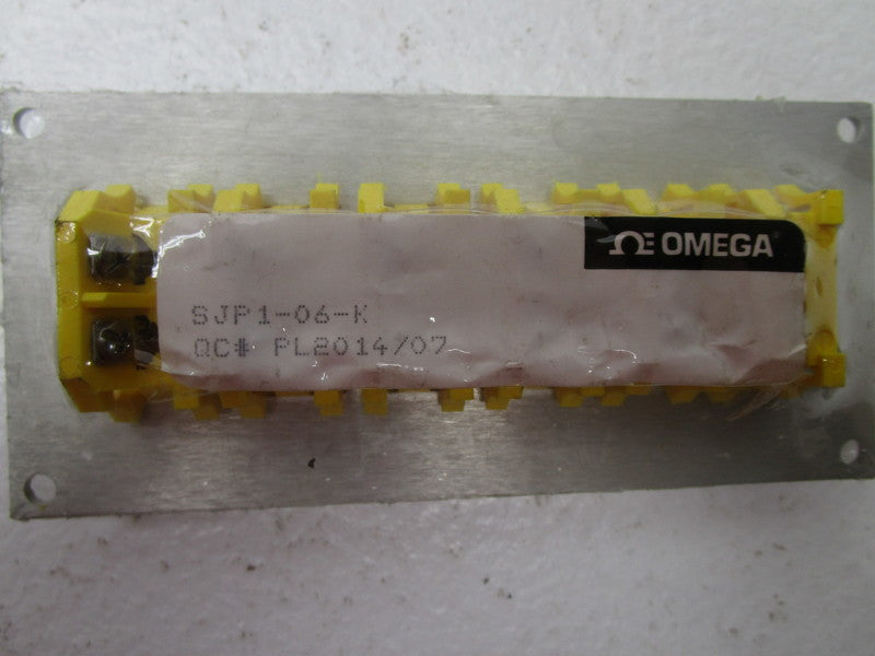 OMEGA SJP1-06-K JACK PANEL * NEW IN ORIGINAL PACKAGE *