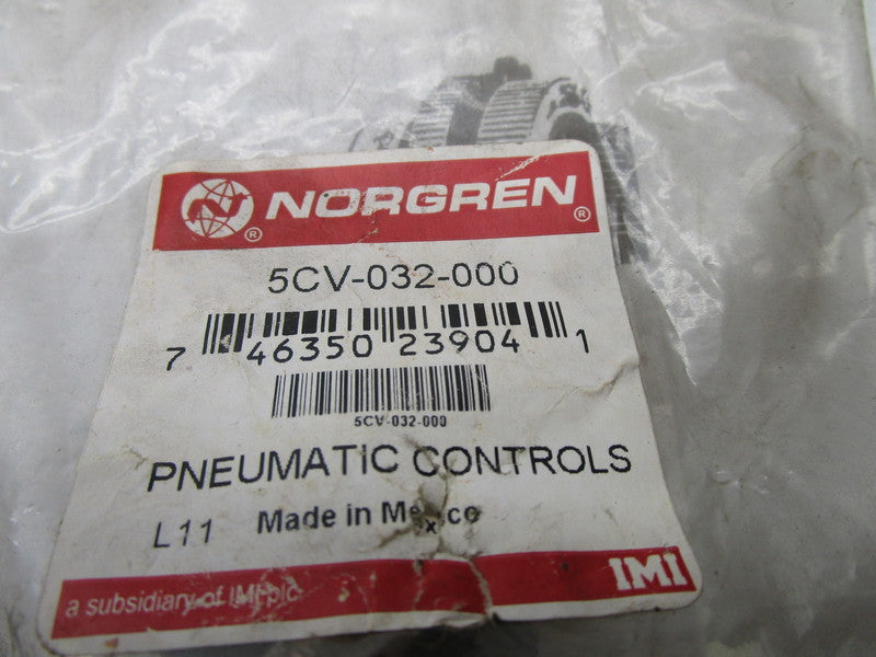 NORGREN 5CV-032-000 SELECT VALVE * NEW IN FACTORY BAG *