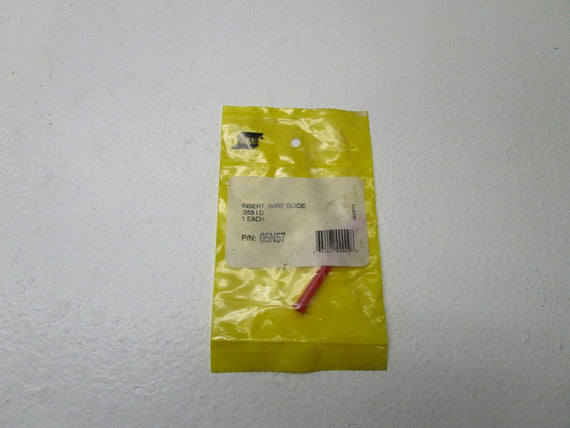 ESAB 05N57 WIRE GUIDE INSERT * NEW IN FACTORY BAG *