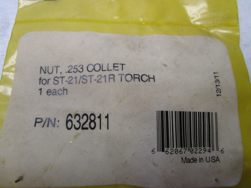 ESAB 632811 COLLET NUT * NEW IN FACTORY BAG *
