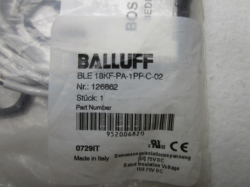 BALLUFF BLE18KF-PA-1PP-C-02 PROXIMITY SENSOR * NEW IN FACTORY BAG *