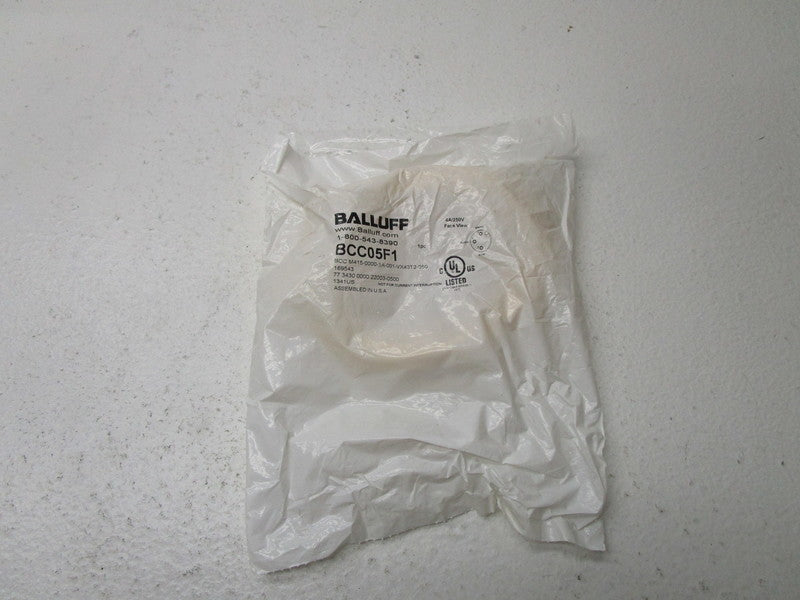 BALLUFF BCC05F1 CABLE CONNECTOR * NEW IN FACTORY BAG *