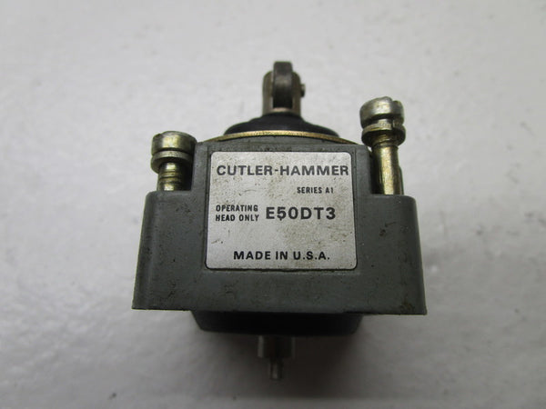 CUTLER HAMMER E50DT3 LIMIT SWITCH OPERATING HEAD  UNMP