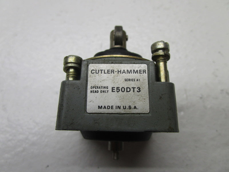 CUTLER HAMMER E50DT3 LIMIT SWITCH OPERATING HEAD  UNMP