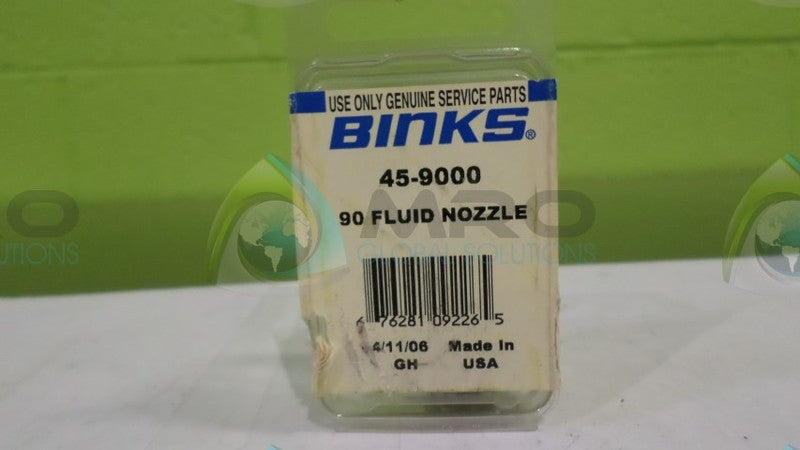 BINKS 45-9000 FLUID NOZZLE *NEW IN BOX*