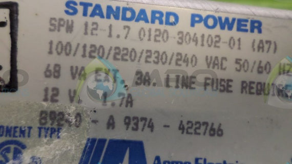 ACME ELECTRIC SPW-12.17 POWER SUPPLY *USED*