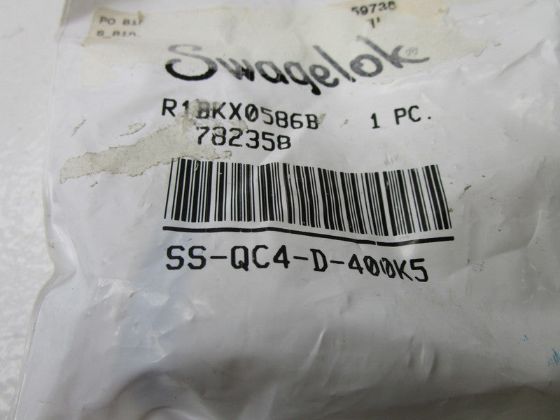 SWAGELOK SS-QC4-D-400K5 QUICK CONNECTOR * NEW IN FACTORY BAG *