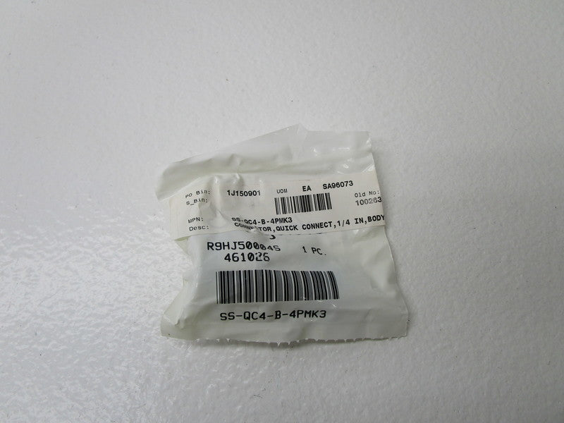 SWAGELOK SS-QC4-B-4PMK3 QUICK CONNECTOR * NEW IN FACTORY BAG *