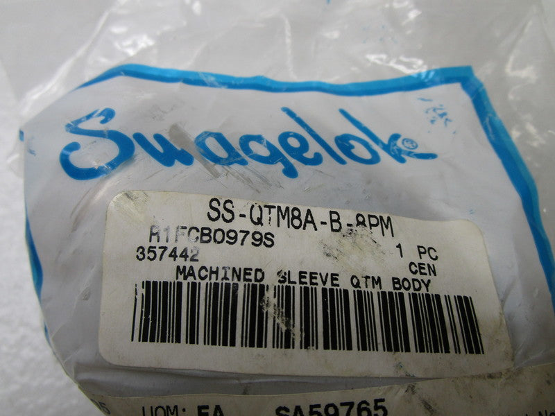 SWAGELOK SS-QTM8A-B-8PM QUICK CONNECT BODY * NEW IN FACTORY BAG *
