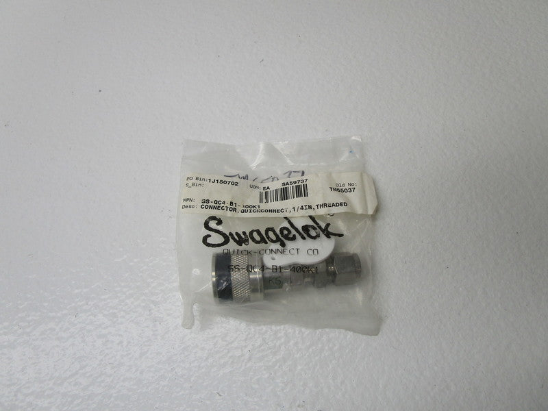 SWAGELOK SS-QC4-B1-400K1 QUICK CONNECTOR * NEW IN FACTORY BAG *