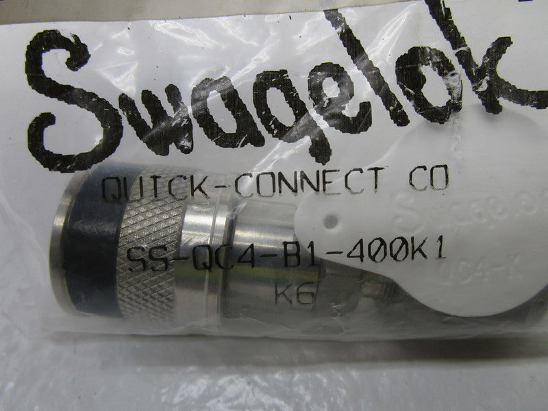 SWAGELOK SS-QC4-B1-400K1 QUICK CONNECTOR * NEW IN FACTORY BAG *