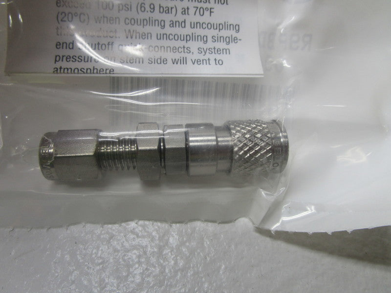 SWAGELOK SS-QM2-B1-200 QUICK CONNECTOR * NEW IN FACTORY BAG *